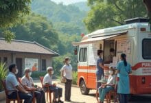 南投行動醫院啟用 將高階檢查設備帶入偏鄉 南投行動醫院啟用 將高階檢查設備帶入偏鄉