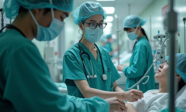 候診區突發心室頻脈 醫護合力搶救恢復自主循環