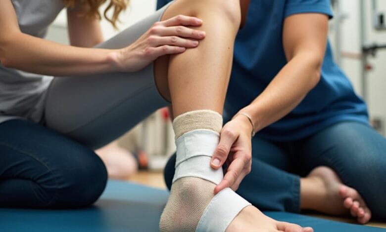 腳踝扭傷急性處理與復健要點